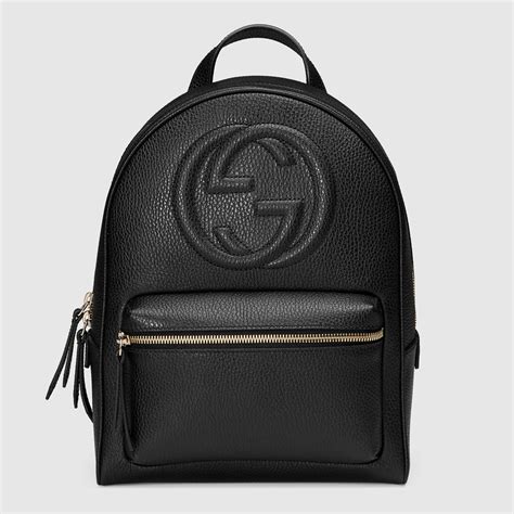 small black gucci backpack|black Gucci mini backpacks.